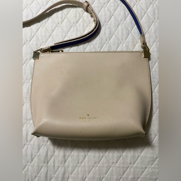 Kate Spade Cream Foster Court Pepper Crossbody Bag Purse - Picture 2 of 16
